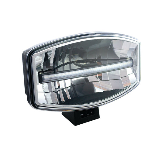 LED Autolamps LED AutoLamps - Oval LED Driving Lamp with Integrated Front Position Lamp - One Stop Truck Accessories Ltd