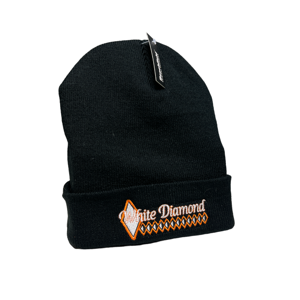 One Stop Truck Accessories White Diamond Beanie - One Stop Truck Accessories Ltd